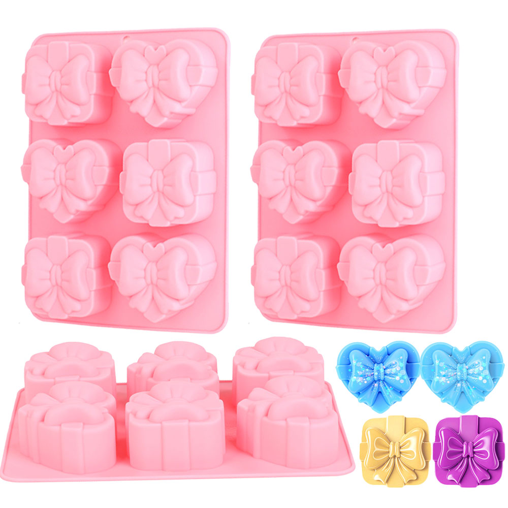 Candle Making Course - Square Heart Shape Silicone Mold 6