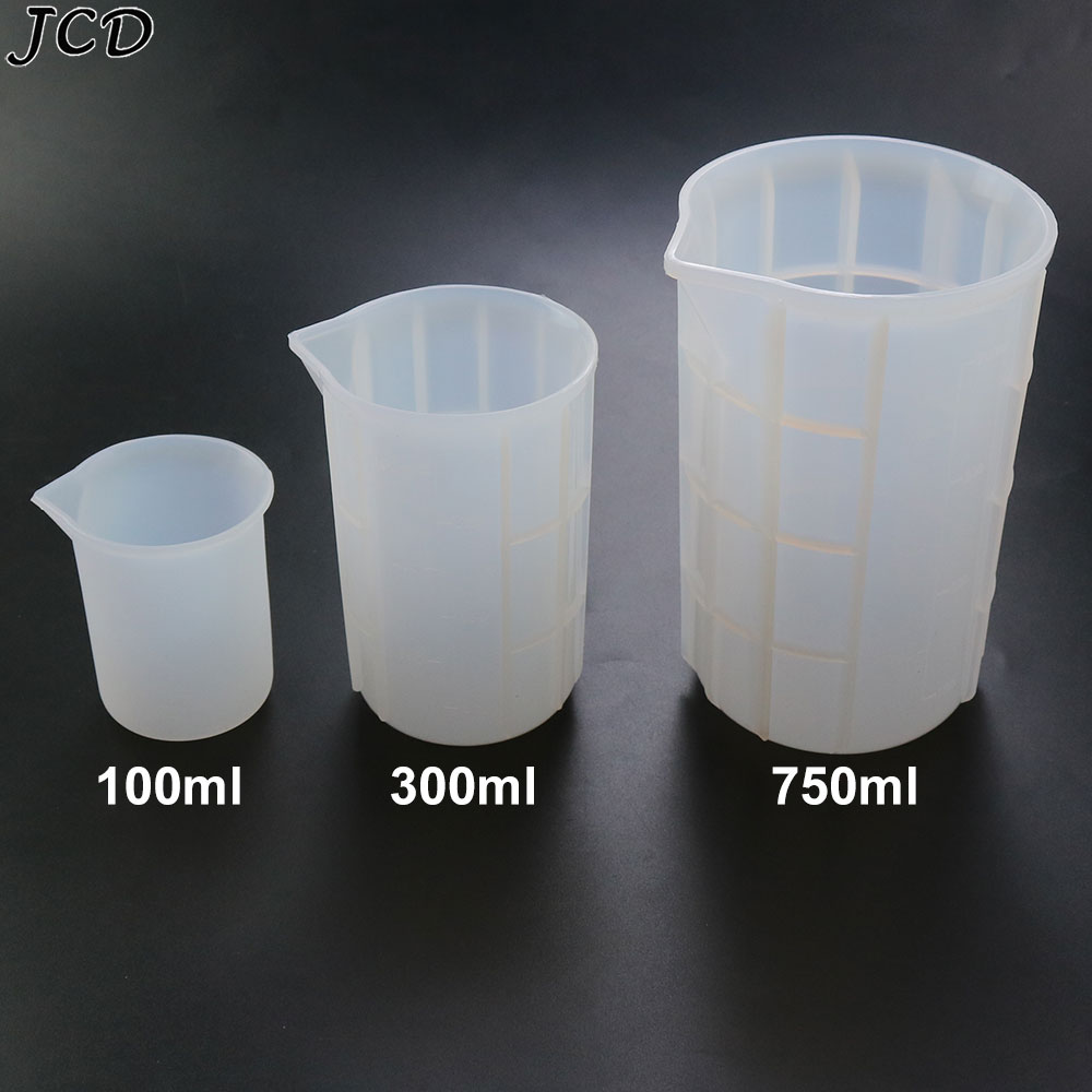 Candle Making Ideas - JCD 100ML/300ML/750ML Silicone Measuring Cup With
