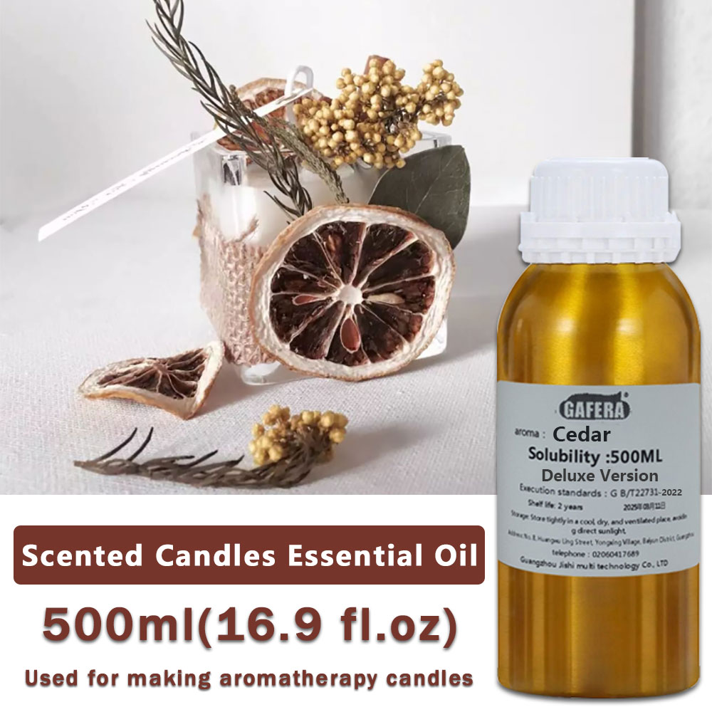 Candle Making Oil Scents - GAFERA 500ml (16.9 fl.oz) Freesia/Lime Basil