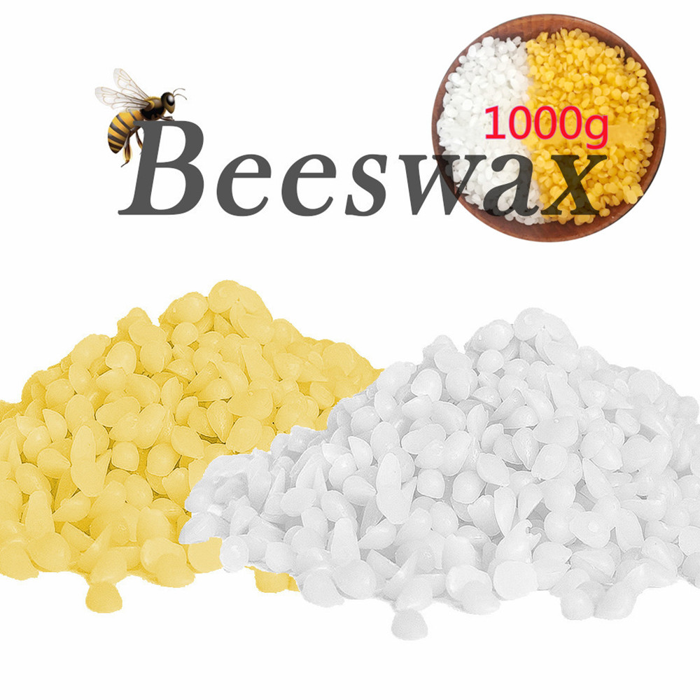 Candle Making Wax - 1000g Pure Natural Beeswax 100% No