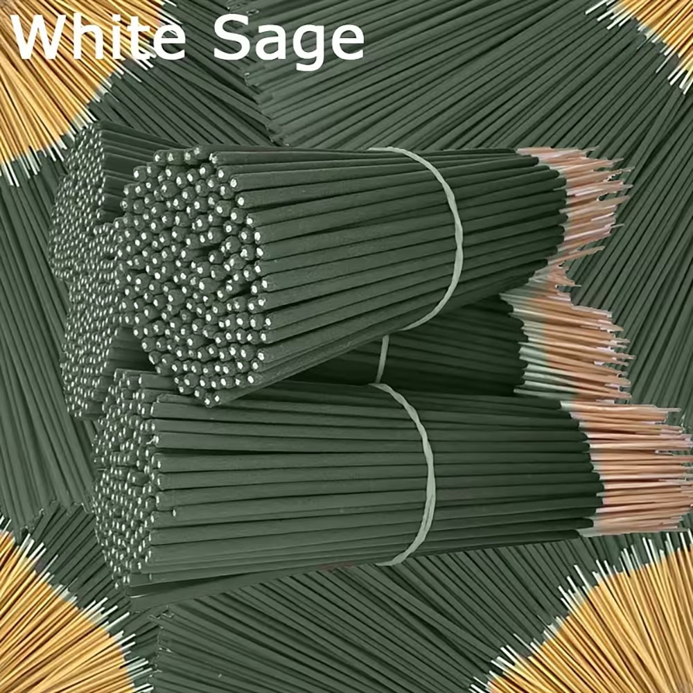 Uv Inhibitor Candle - Extra-Long White Sage Incense Sticks -