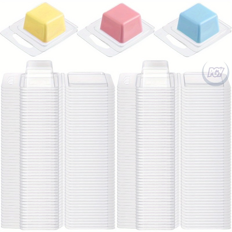 Candle Making Course - 20/50pcs Clear Plastic Wax Melt Molds