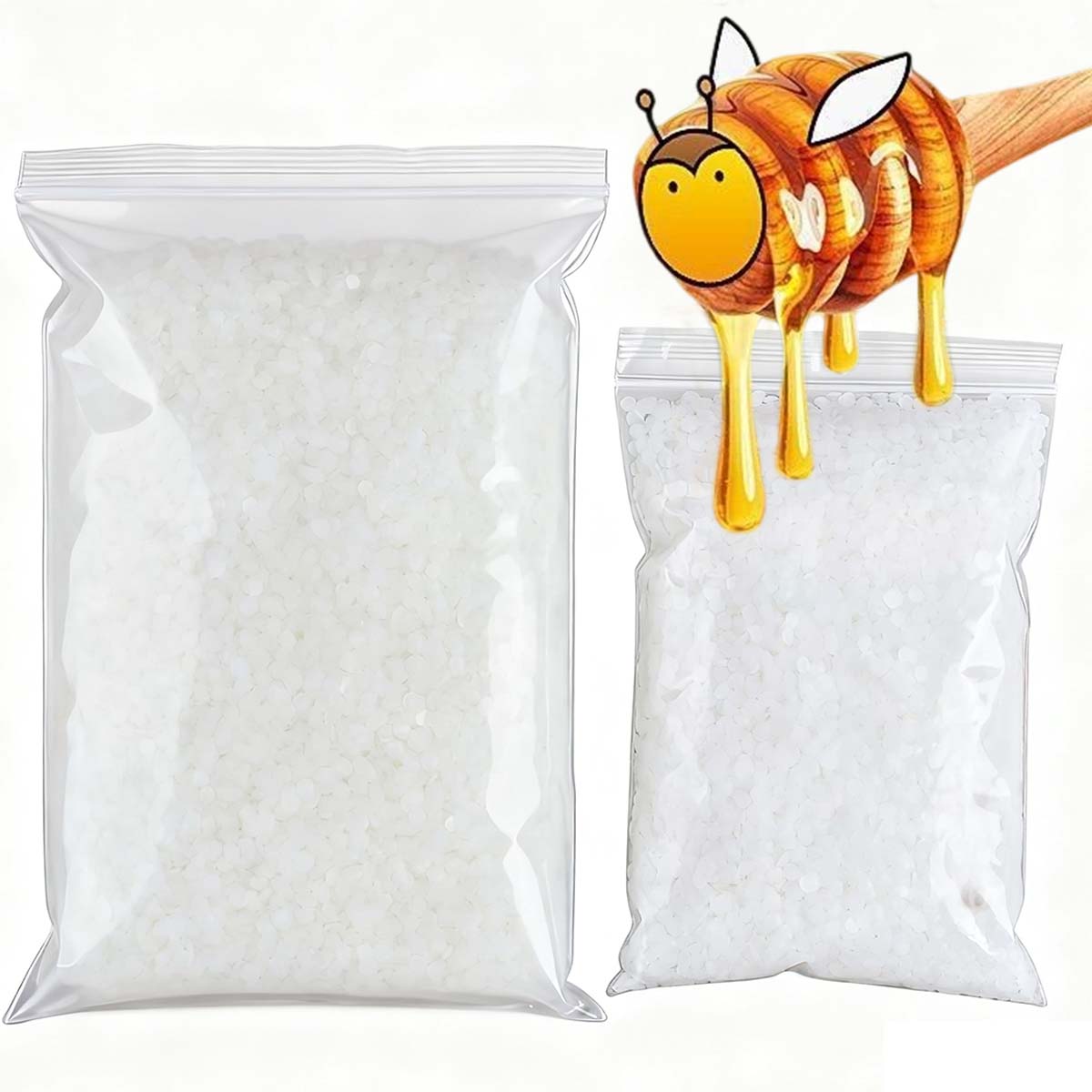 Candle Making Course - 200g-1000g White Beeswax Pure Natural Granular