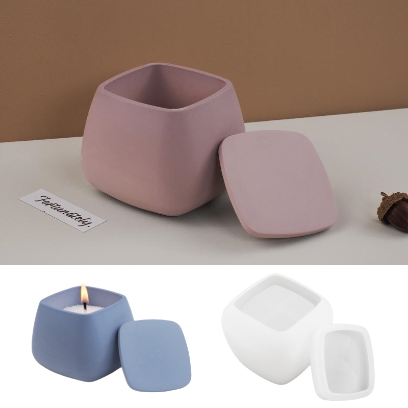 1set Square Storage Box UV Res - Candle Making Ideas recension och pris