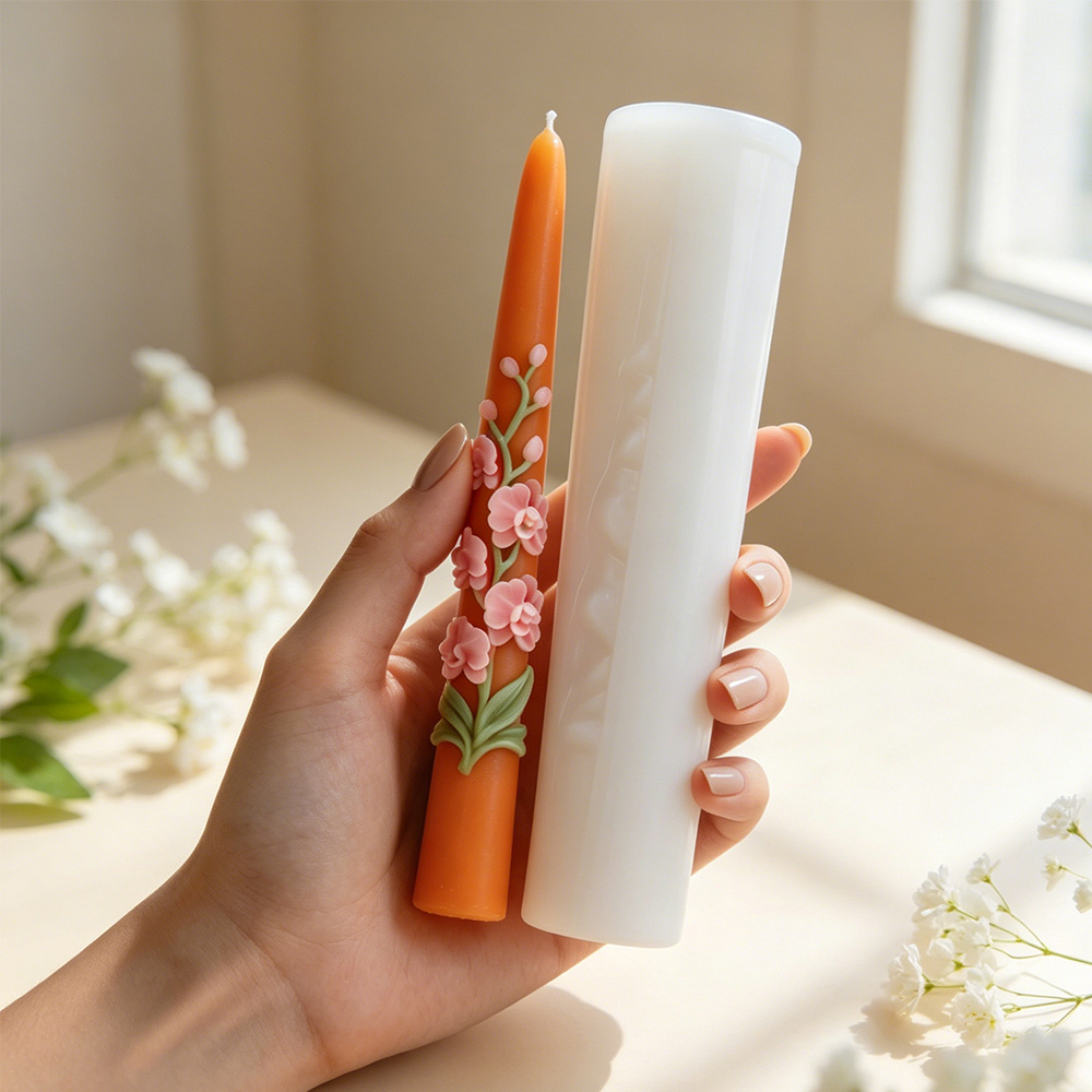 Long Pole Flower Taper Candle  - Candle Making Course recension och pris