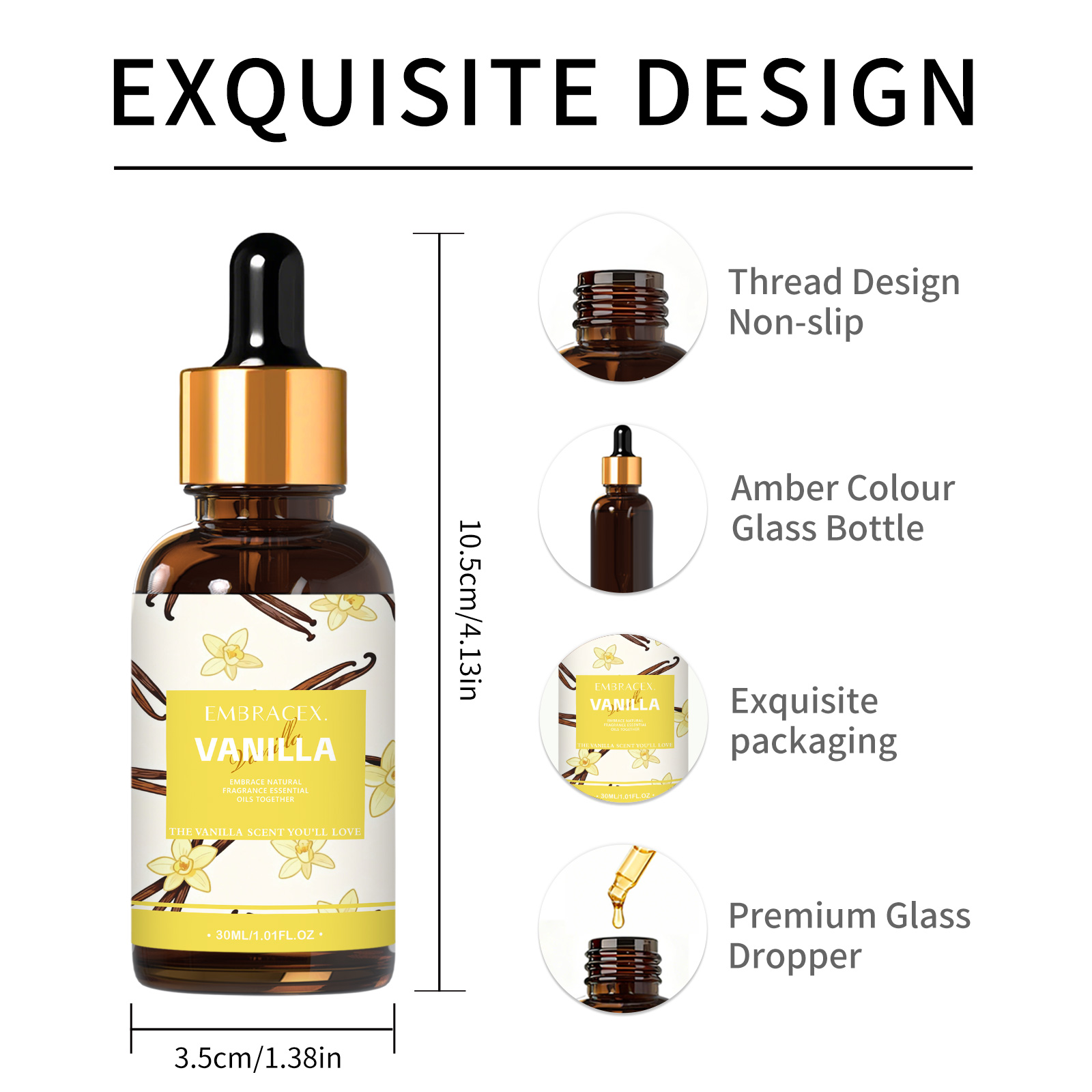 30ml Vanilla Essential Oil For - Candle Making Oil Scents recension och pris