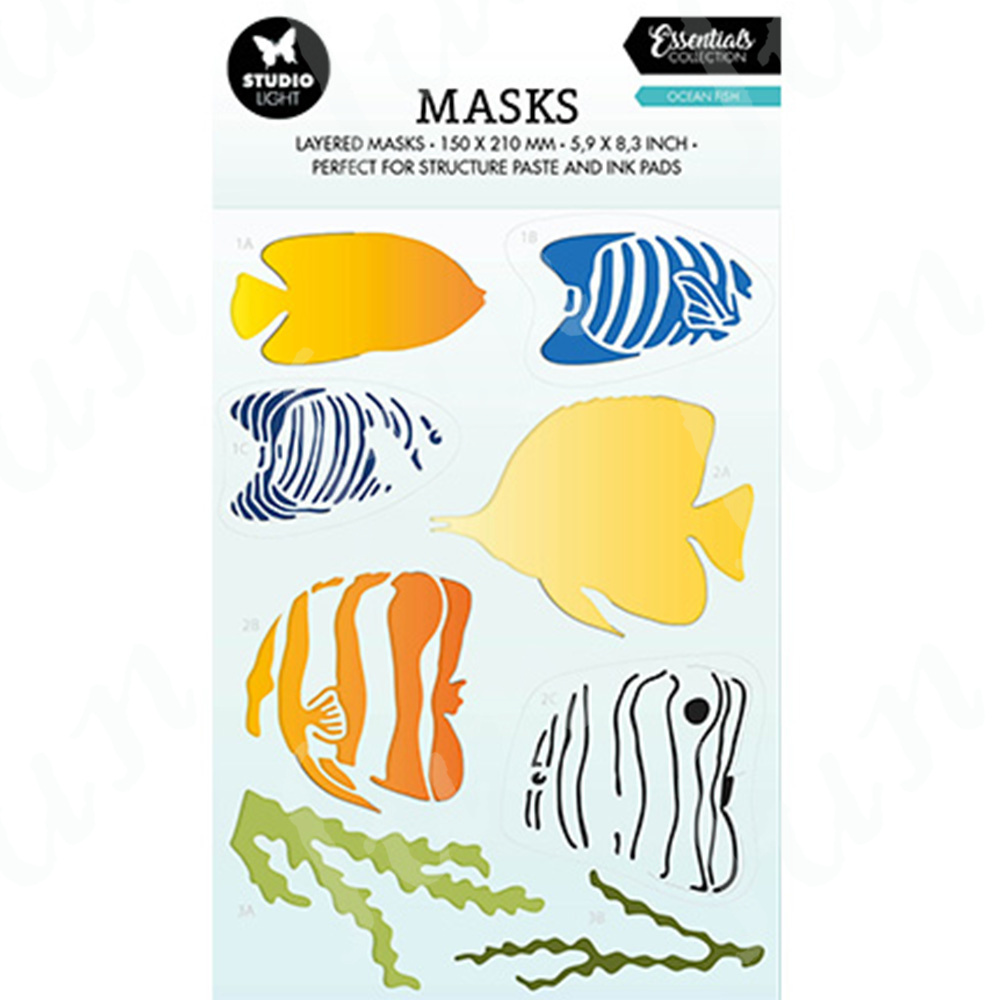 2023 New Ocean Fish Stencils M - Candle Making Kit Wholesale recension och pris
