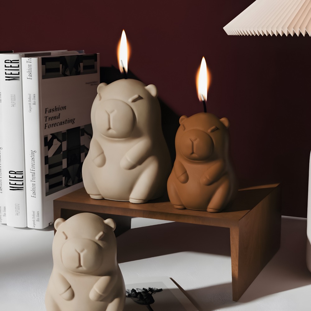 Standing Capybara Scent Candle - Candle Making Course recension och pris