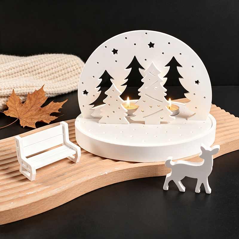 Christmas Elk Tealight Candle  - Candle Making Ideas recension och pris