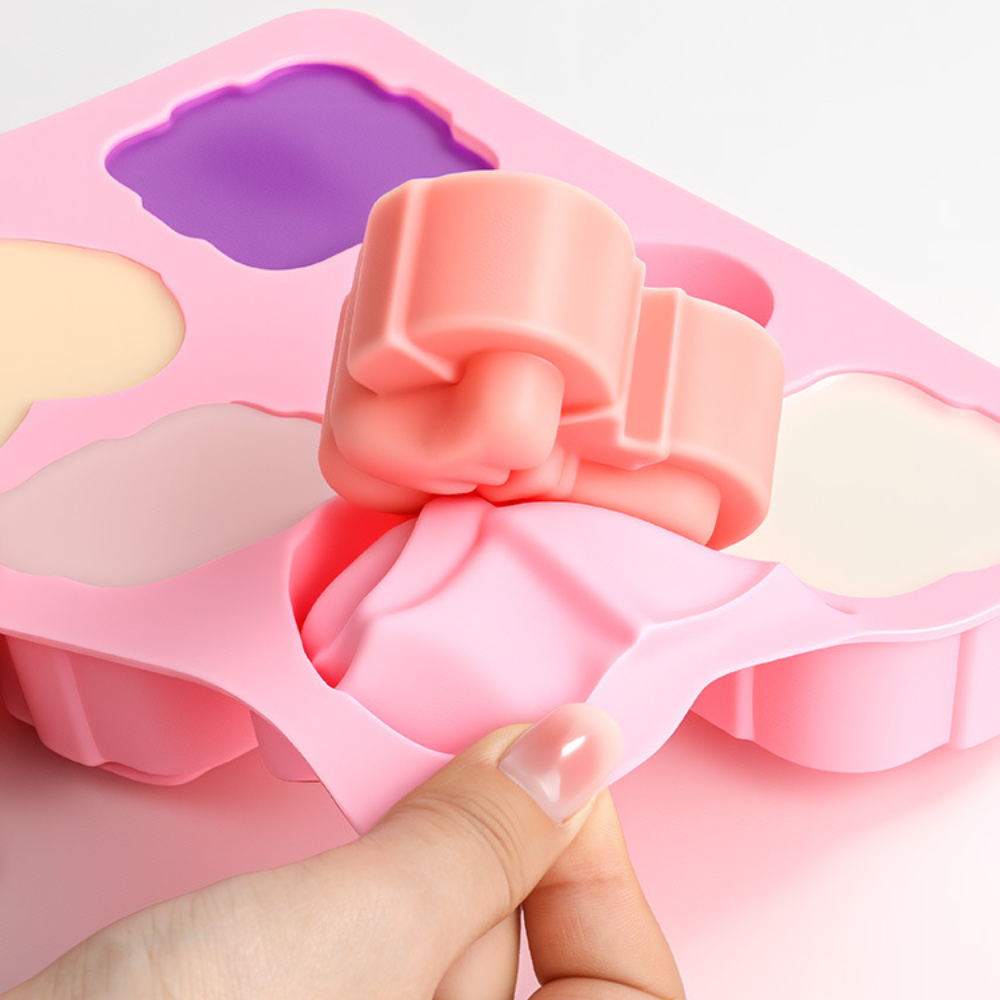 Square Heart Shape Silicone Mo - Candle Making Course recension och pris