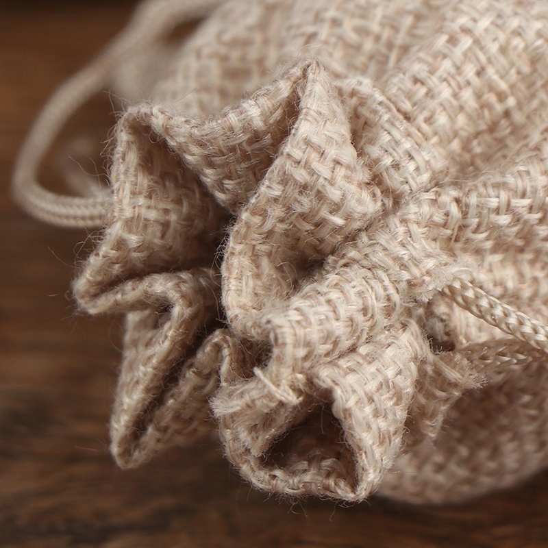 50PCS 13X18/10X15/9X12/7X9CM D - Jute Bag Packaging recension och pris