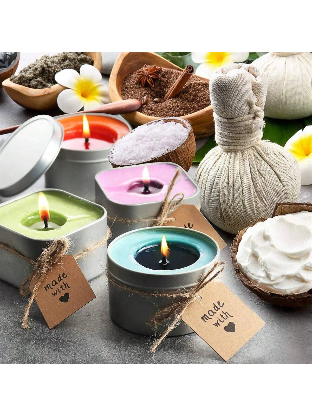 500g/1kg Pure Soy Wax Paraffin - Candle Making Wax recension och pris