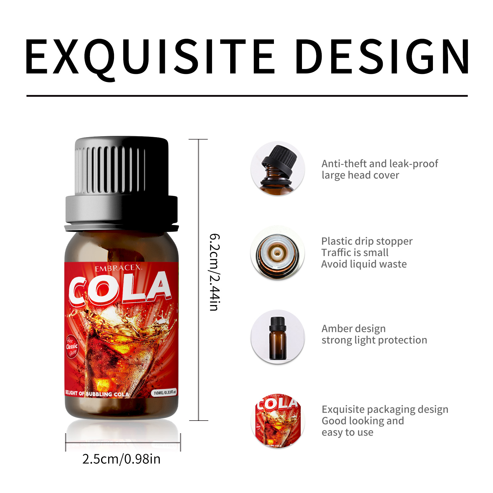 10ml Cola Essential Oil Candle - Candle Making Oil Scents recension och pris