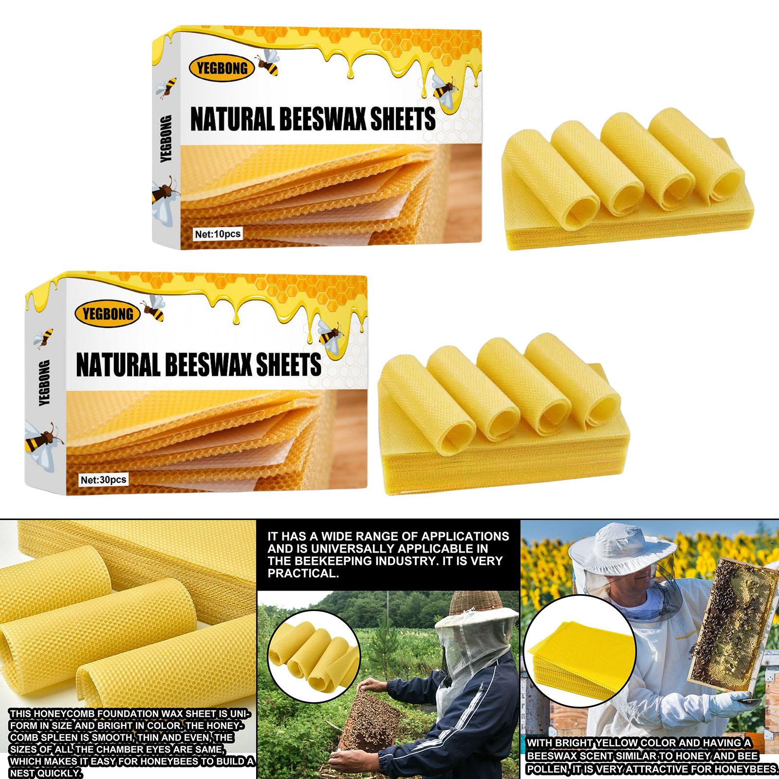 Beeswax Honeycomb Sheets for B - Candle Making Wax recension och pris