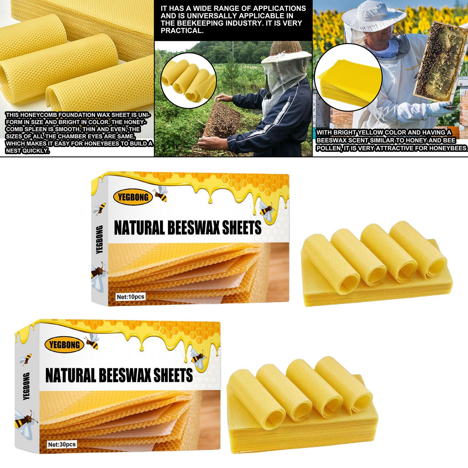 Beeswax Honeycomb Sheets for B - Candle Making Wax recension och pris