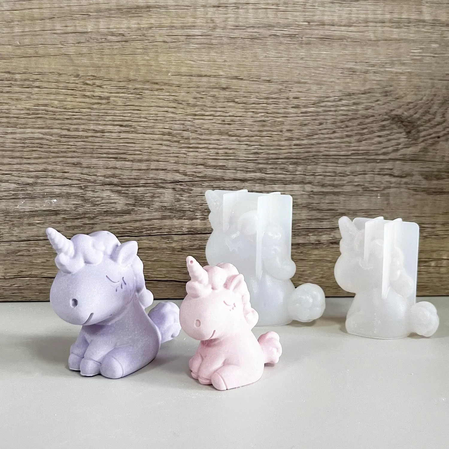 3D Geometric Silicone Unicorn  - Candle Making Ideas recension och pris