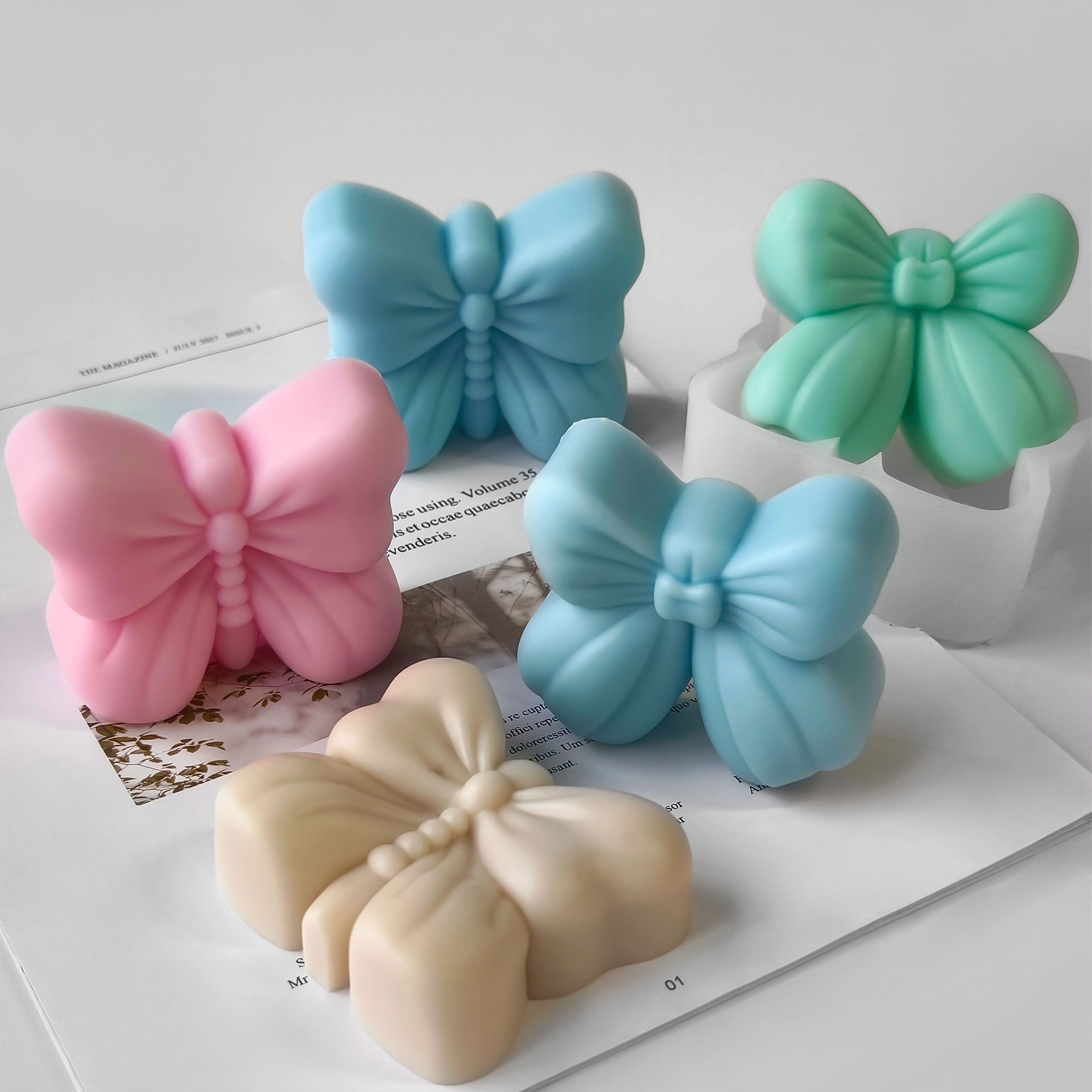 Butterfly Aroma Candle Plaster - Candle Making Activity recension och pris