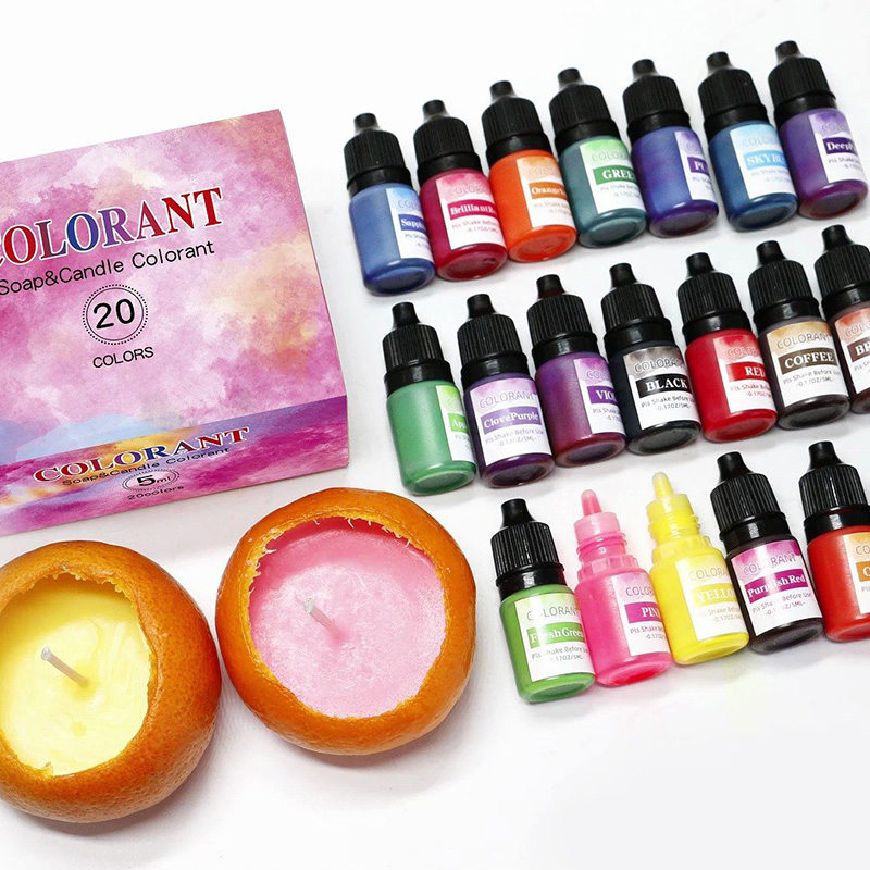 20 Color Candle Dyes Pigment A - Candle Dye Chip recension och pris
