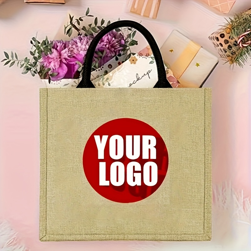 Custom Jute Tote Bag Personali - Jute Bag Packaging recension och pris