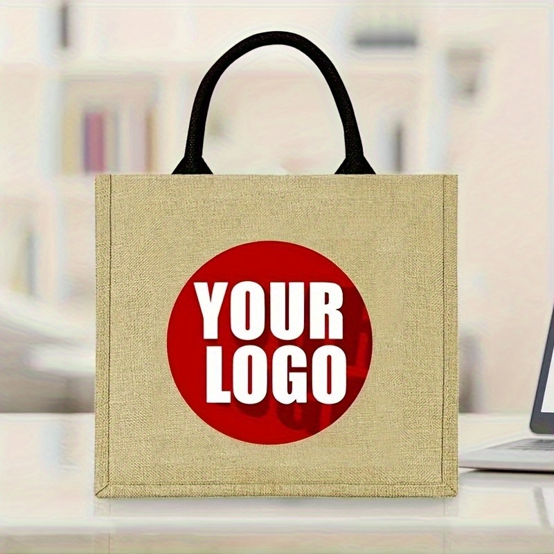 Custom Jute Tote Bag Personali - Jute Bag Packaging recension och pris