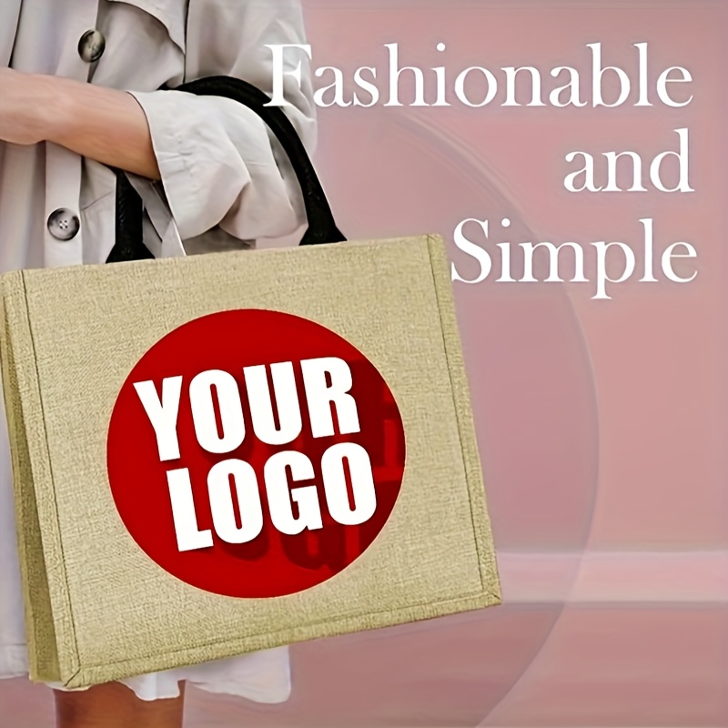 Custom Jute Tote Bag Personali - Jute Bag Packaging recension och pris