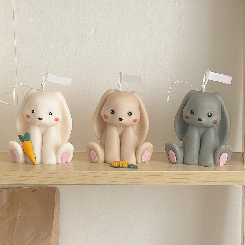 Sitting Rabbit Silicone Candle - Candle Making Activity recension och pris