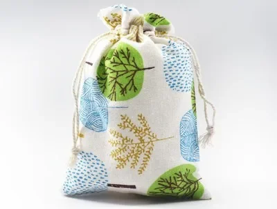 100pcs Pattern Style Jute Bag  - Jute Bag Packaging recension och pris