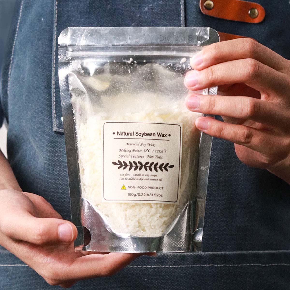 100/250/500/1000g Natural Soy  - Candle Making Wax recension och pris
