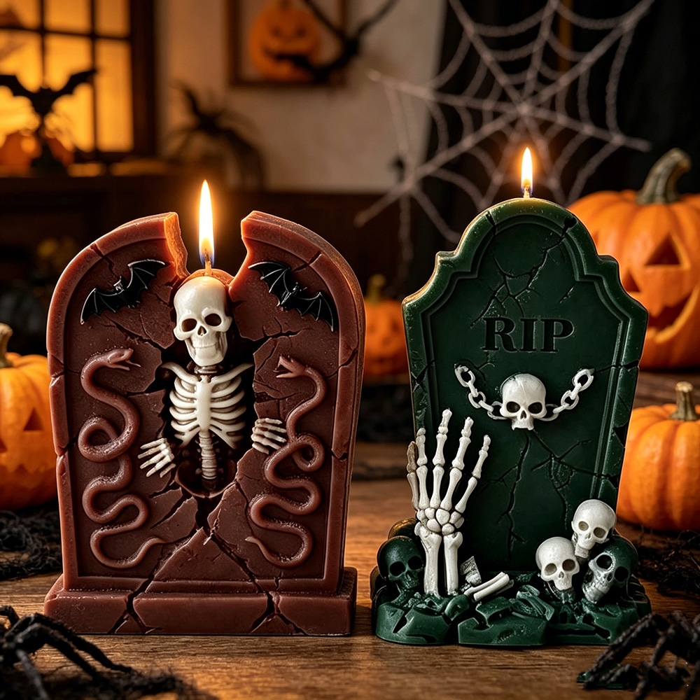 Halloween Tombstone Silicone M - Candle Making Ideas recension och pris