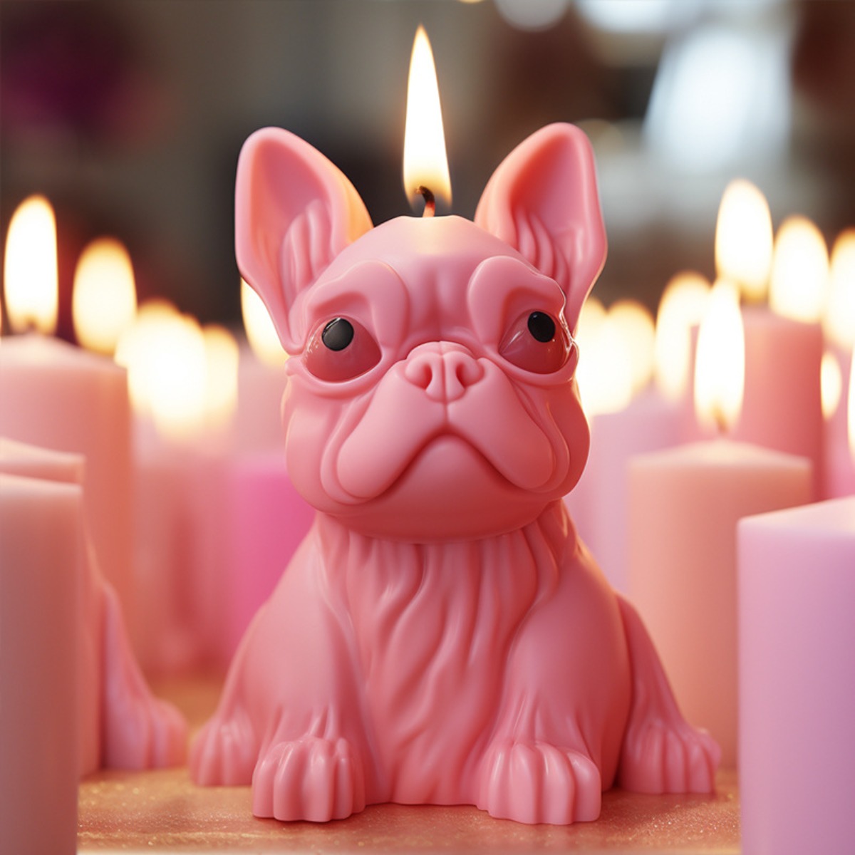 Pekingese Puppy Pug Animal Can - Candle Making Kit Wholesale recension och pris