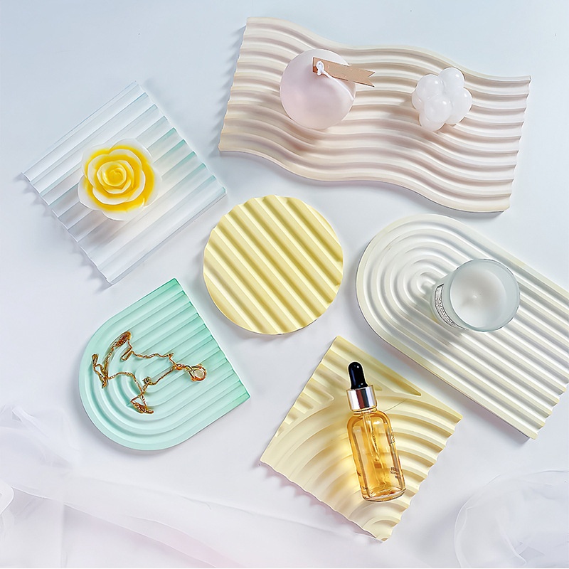 DIY Striped Wave Tray Mold For - Candle Making Ideas recension och pris