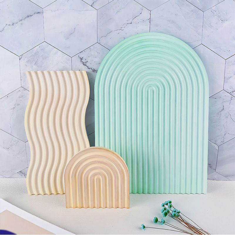 DIY Striped Wave Tray Mold For - Candle Making Ideas recension och pris