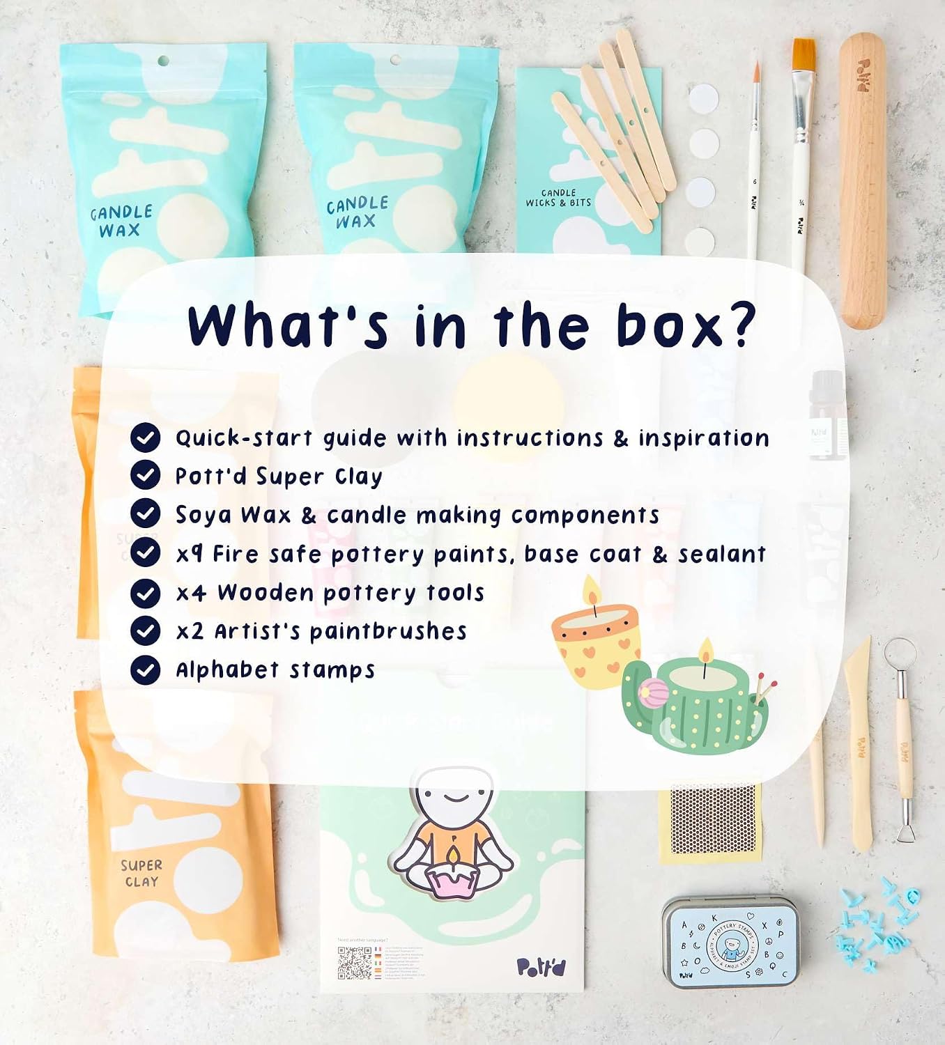 Home Pottery Candle Making Kit - Candle Making Kit For Adults recension och pris