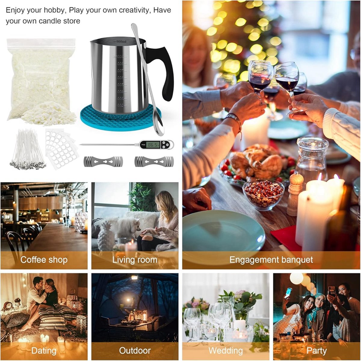 Candle Making Kit Supplies for - Candle Making Kit For Adults recension och pris