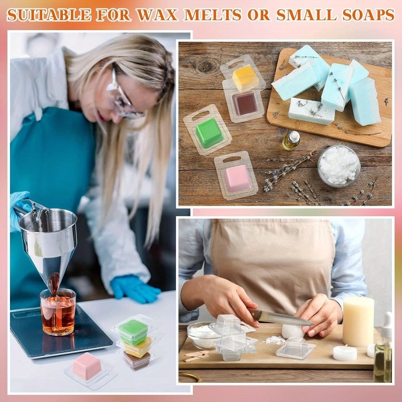 20/50pcs Clear Plastic Wax Mel - Candle Making Course recension och pris