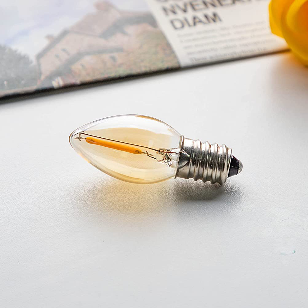 25PACK E12 E14 Candelabra Gold - Uv Inhibitor Candle recension och pris