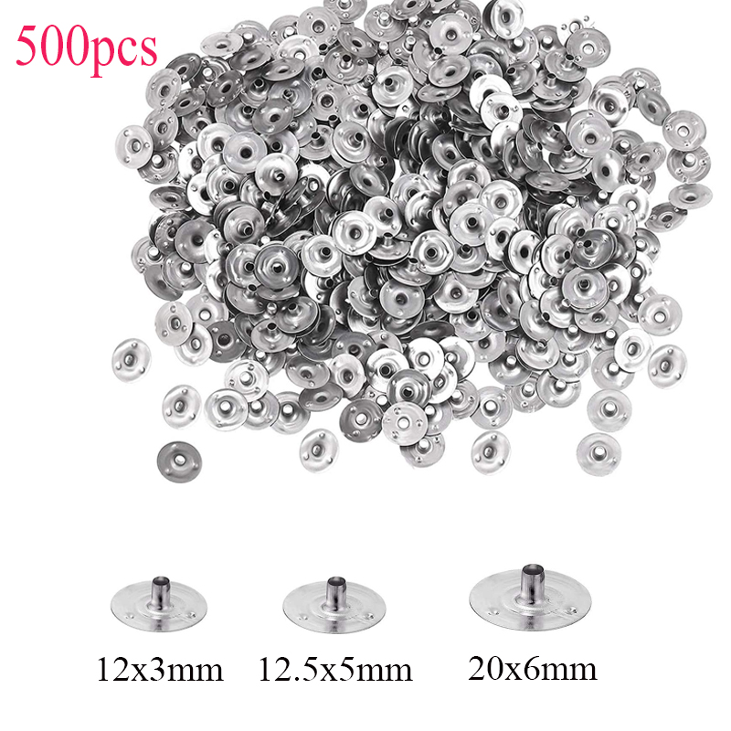 500 Pieces Candle Wick Metal S - Candle Making Ideas recension och pris