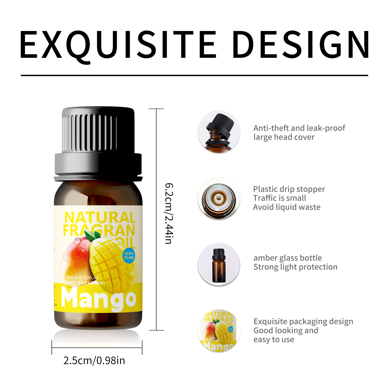 10ml Mango Essential Oils Mang - Candle Making Oil Scents recension och pris