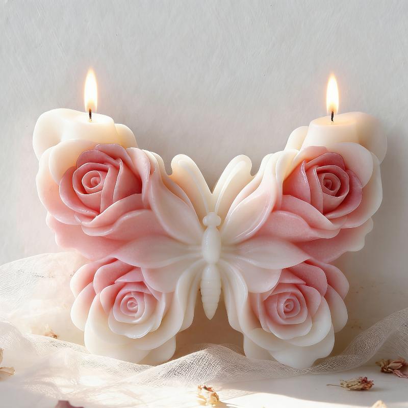 DIY Rose Butterfly Form Silico - Candle Making Ideas recension och pris