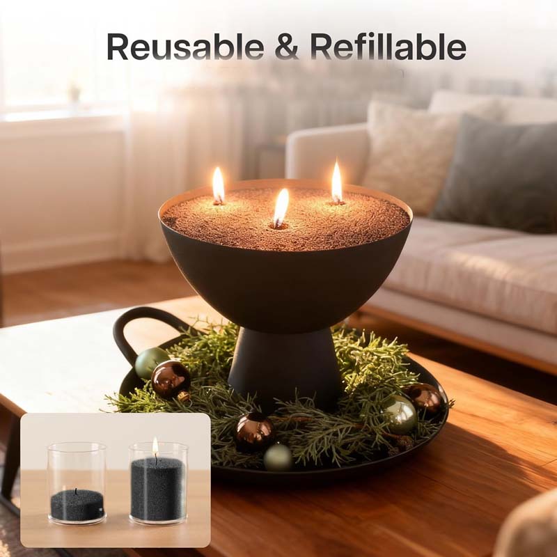 Black Candle Sand with Wick, 2 - Candle Making Course recension och pris