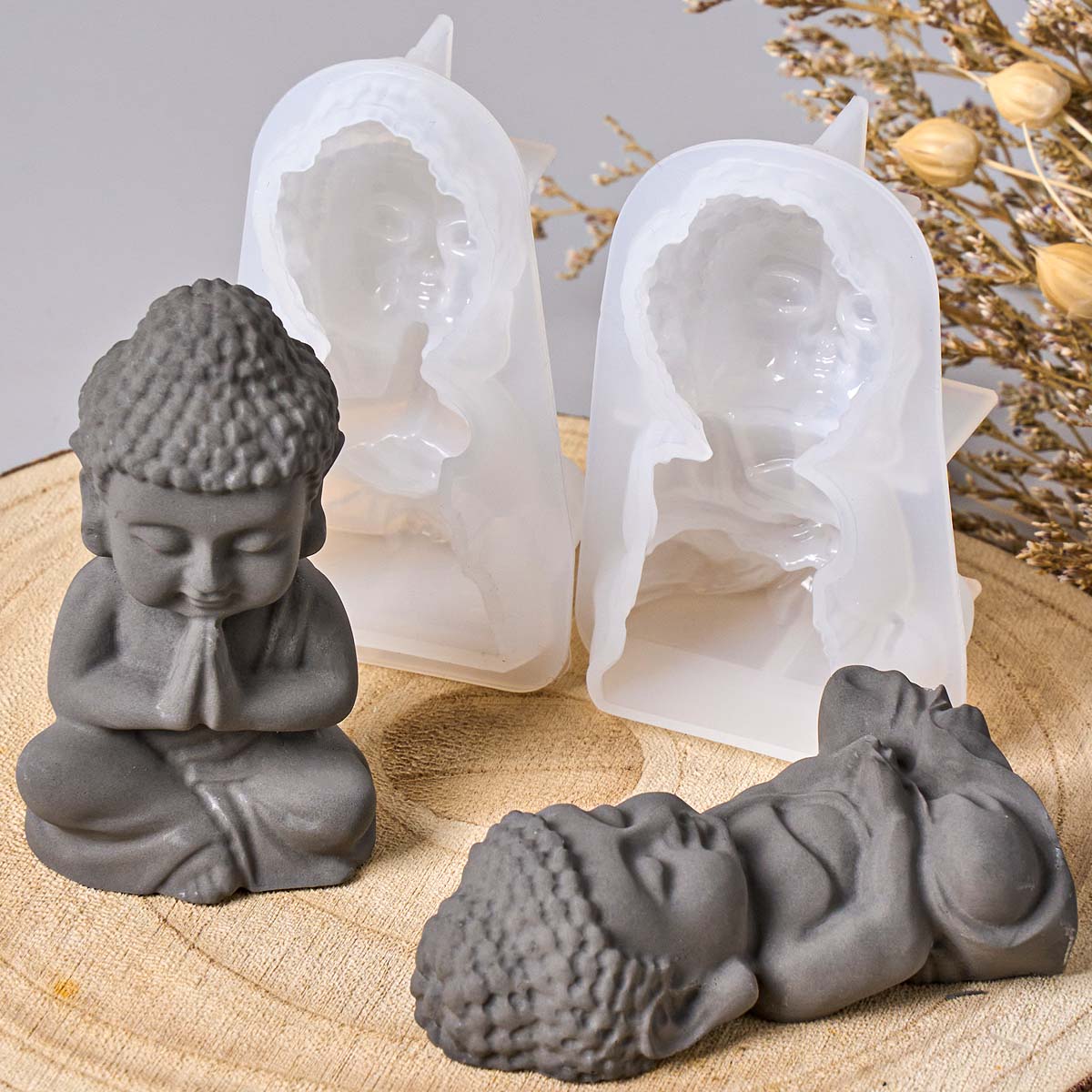 Little Buddha Silicone Candle  - Candle Making Ideas recension och pris