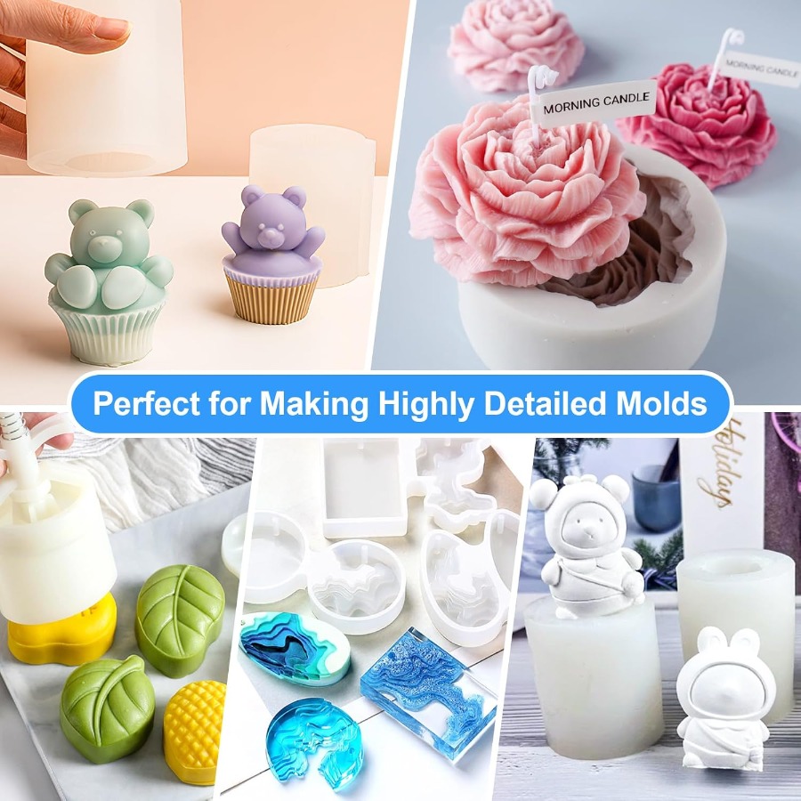 Silicone Mold Making Kit, 38.8 - Candle Making Course recension och pris